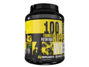 100% Whey Ripped 43 Supplements 6lbs